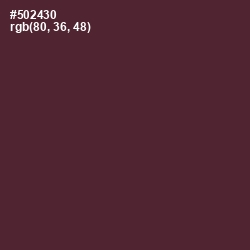 #502430 - Livid Brown Color Image