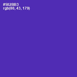 #502BB3 - Daisy Bush Color Image
