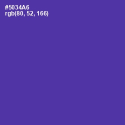 #5034A6 - Gigas Color Image