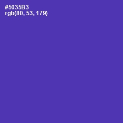 #5035B3 - Gigas Color Image