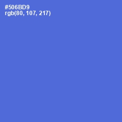 #506BD9 - Indigo Color Image