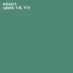 #508875 - Viridian Color Image