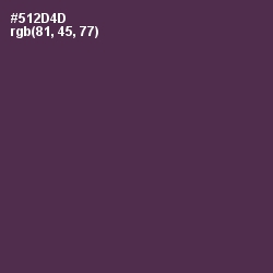 #512D4D - Voodoo Color Image