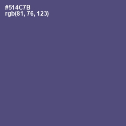 #514C7B - East Bay Color Image