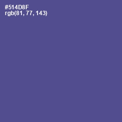 #514D8F - Victoria Color Image