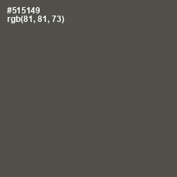 #515149 - Fuscous Gray Color Image