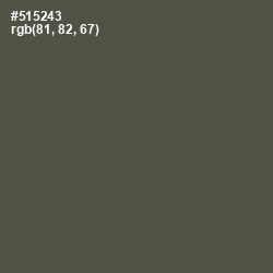 #515243 - Fuscous Gray Color Image