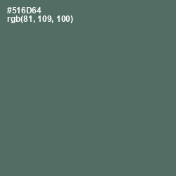 #516D64 - Como Color Image