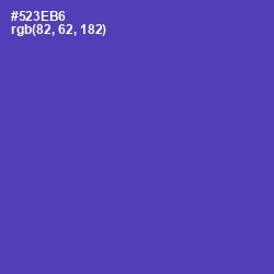 #523EB6 - Royal Purple Color Image