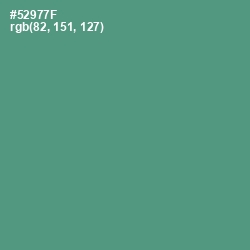 #52977F - Viridian Color Image