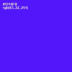 #5316FB - Purple Heart Color Image