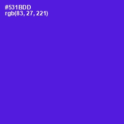 #531BDD - Purple Heart Color Image