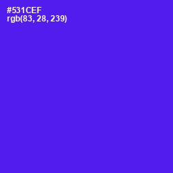 #531CEF - Purple Heart Color Image