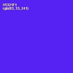 #5321F1 - Purple Heart Color Image