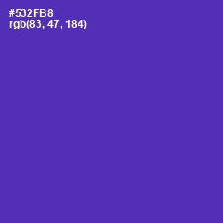 #532FB8 - Daisy Bush Color Image
