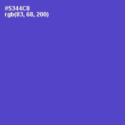 #5344C8 - Indigo Color Image