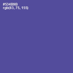 #534B9B - Victoria Color Image