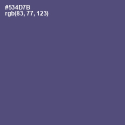 #534D7B - East Bay Color Image