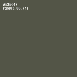 #535647 - Fuscous Gray Color Image
