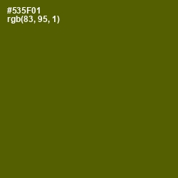 #535F01 - Verdun Green Color Image