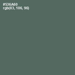#536A60 - Como Color Image