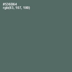 #536B64 - Como Color Image