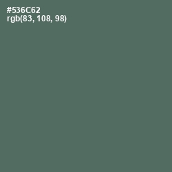 #536C62 - Como Color Image