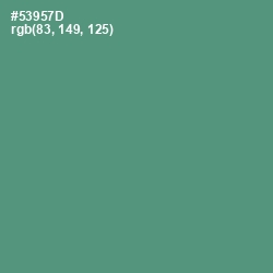 #53957D - Viridian Color Image