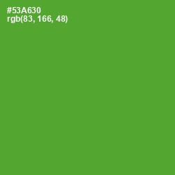 #53A630 - Apple Color Image