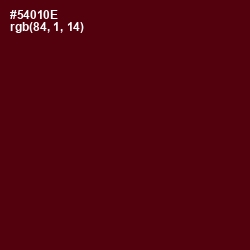 #54010E - Mahogany Color Image
