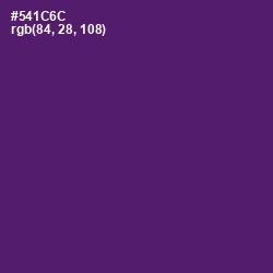 #541C6C - Honey Flower Color Image