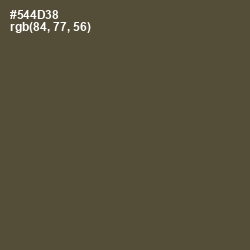 #544D38 - Judge Gray Color Image