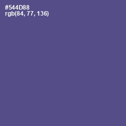 #544D88 - Victoria Color Image