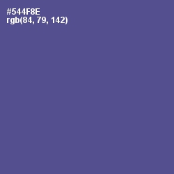 #544F8E - Victoria Color Image
