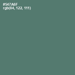 #547A6F - Como Color Image