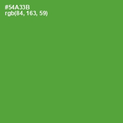 #54A33B - Apple Color Image