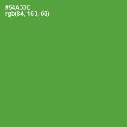 #54A33C - Apple Color Image