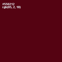 #550212 - Maroon Oak Color Image