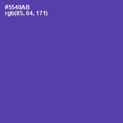 #5540AB - Butterfly Bush Color Image
