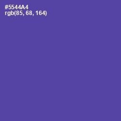 #5544A4 - Victoria Color Image