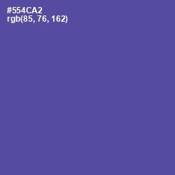 #554CA2 - Butterfly Bush Color Image