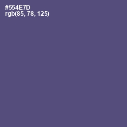 #554E7D - Comet Color Image