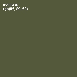 #55593B - Hemlock Color Image