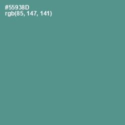 #55938D - Smalt Blue Color Image