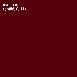 #56000B - Mahogany Color Image