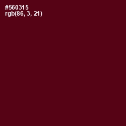 #560315 - Maroon Oak Color Image