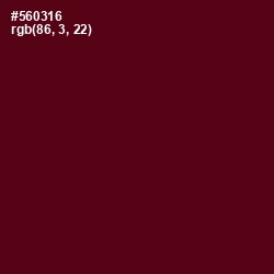 #560316 - Maroon Oak Color Image