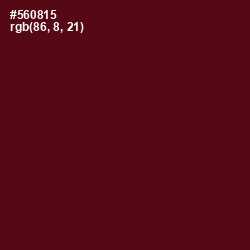 #560815 - Maroon Oak Color Image