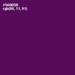 #560B5B - Clairvoyant Color Image