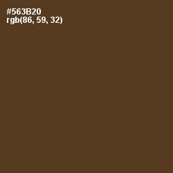 #563B20 - Irish Coffee Color Image